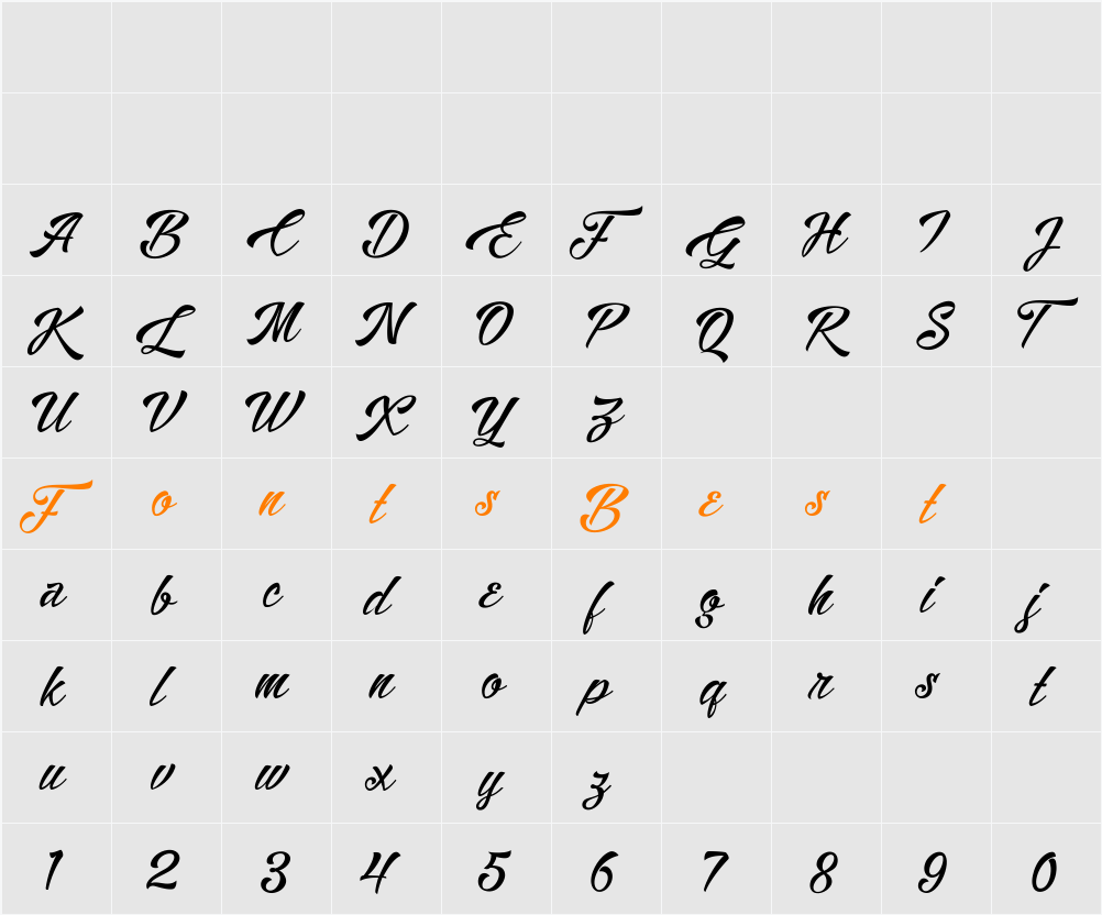 Alisandra Demo Character Map