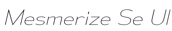 Mesmerize Se Ul Font Image