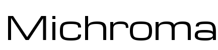 Michroma Font Image