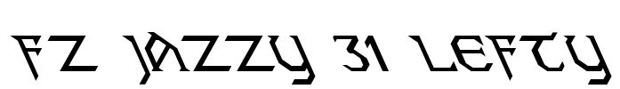 FZ JAZZY 31 LEFTY