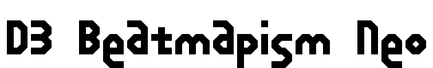 D3 Beatmapism Neo Font Image