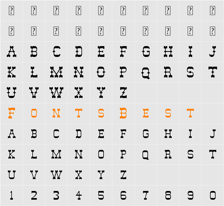 Adelita Character Map