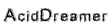 AcidDreamer Font Image