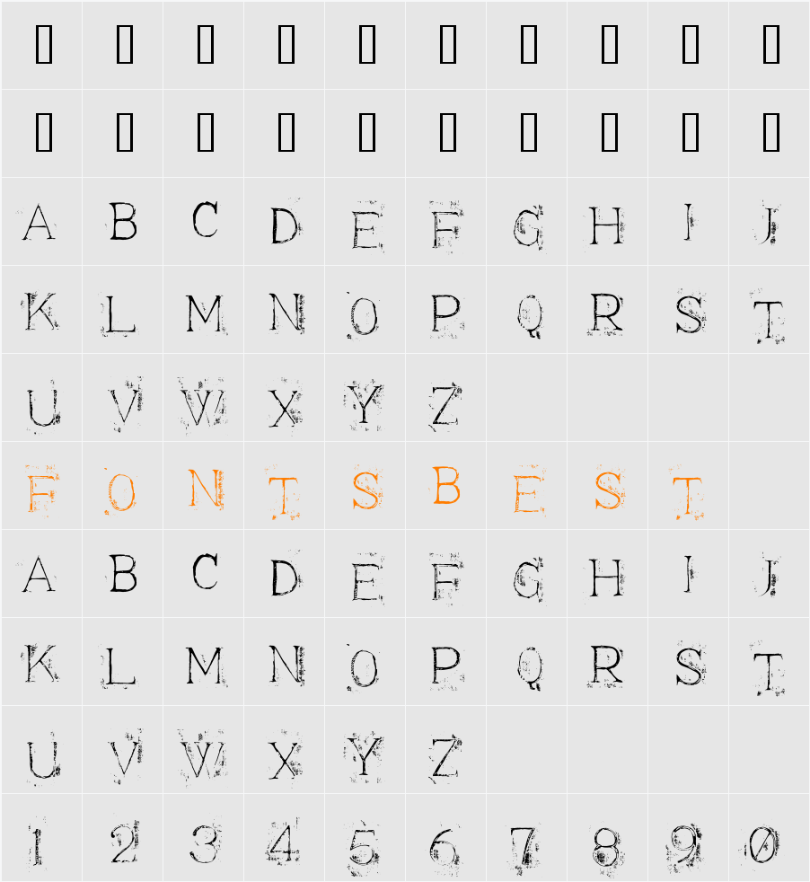 Appendix3 Character Map