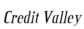 Credit Valley Font Image