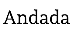 Andada Font Image