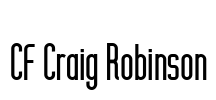 CF Craig Robinson Font Image