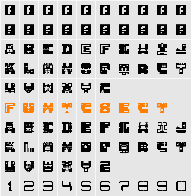 AFT1 Heterodoxa Character Map