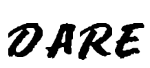 DARE Font Image