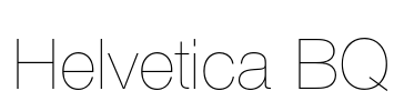 Helvetica BQ