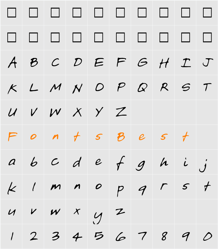 Asa Character Map