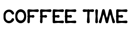 COFFEE TIME Font Image