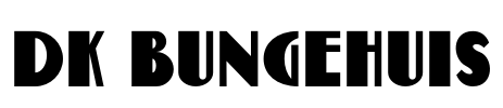 DK Bungehuis Font Image