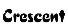 Crescent Font Image