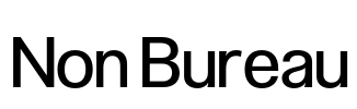 Non Bureau Font Image