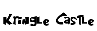 Kringle Castle Font Image