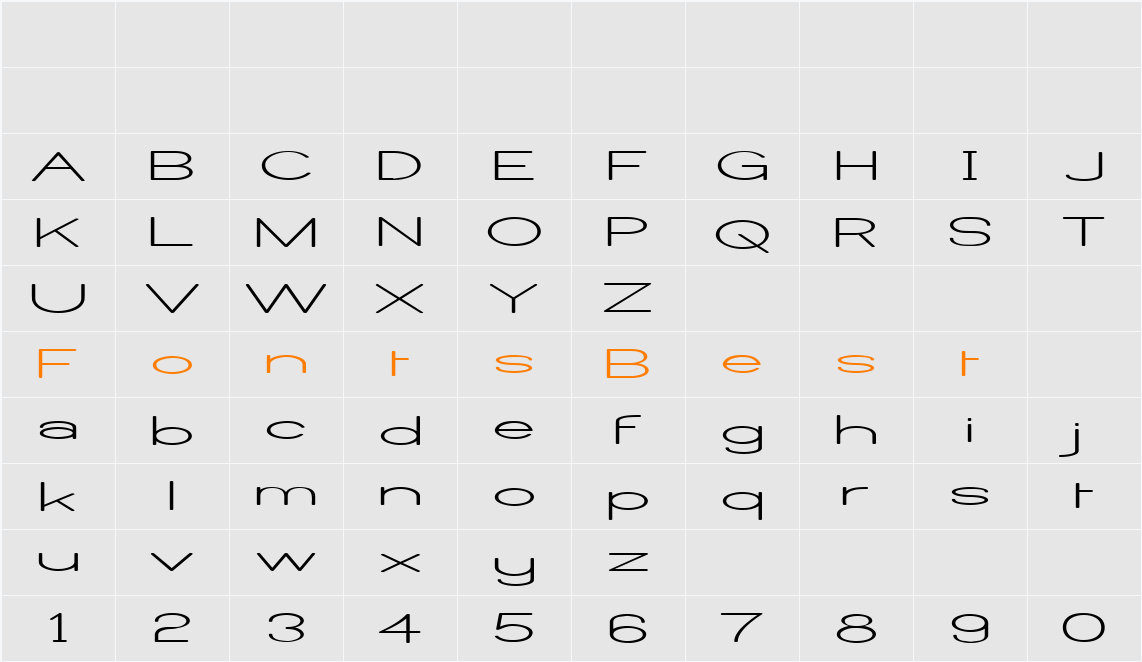 Castorgate Wide Character Map