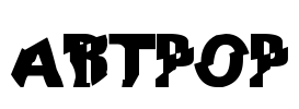 ARTPOP Font Image