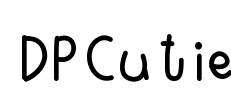 DPCutie Font Image