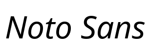 Noto Sans Font Image