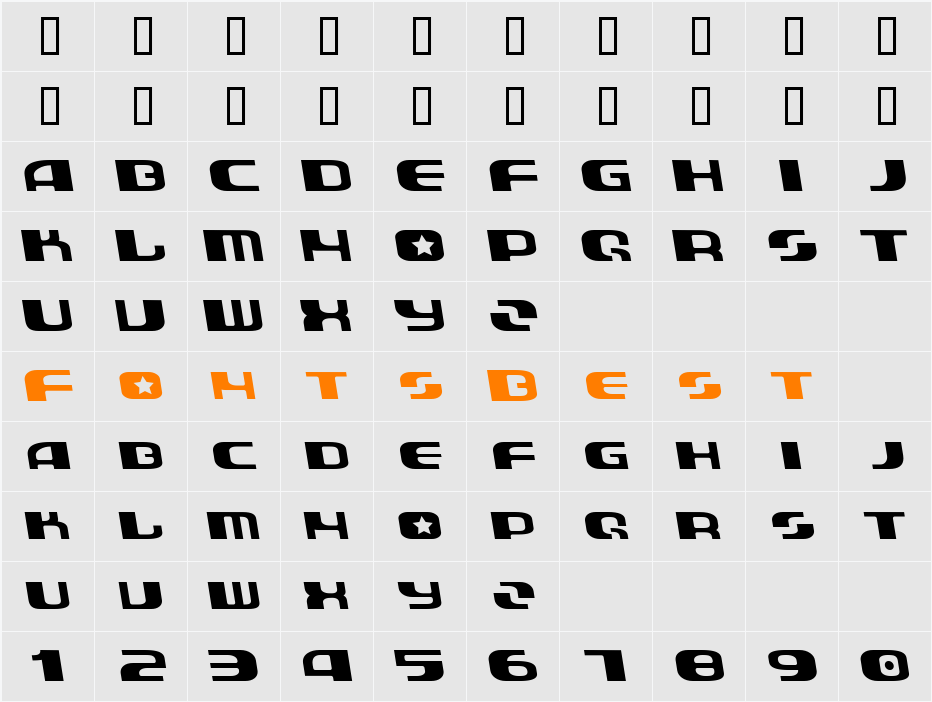 AuroraDevil Character Map