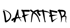 DAFXTER Font Image