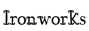 Ironworks Font Image