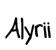 Alyrii