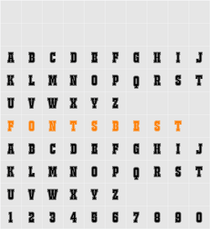 JACKPORT COLLEGE NCV Character Map