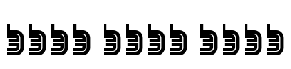 SEGA LOGO FONT