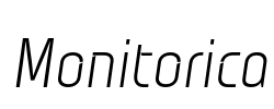 Monitorica Font Image