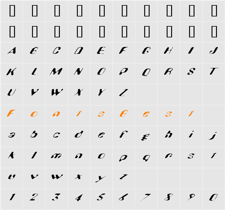 JI-Euchre Character Map