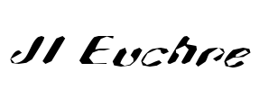 JI-Euchre Font Image