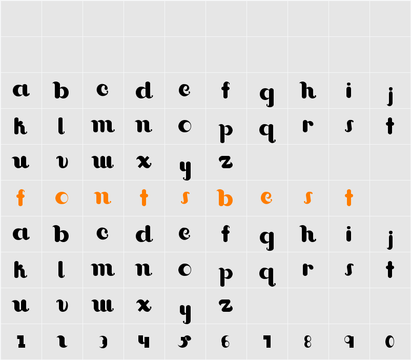 Interact Character Map