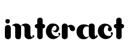 Interact Font Image