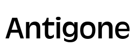 Antigone Font Image