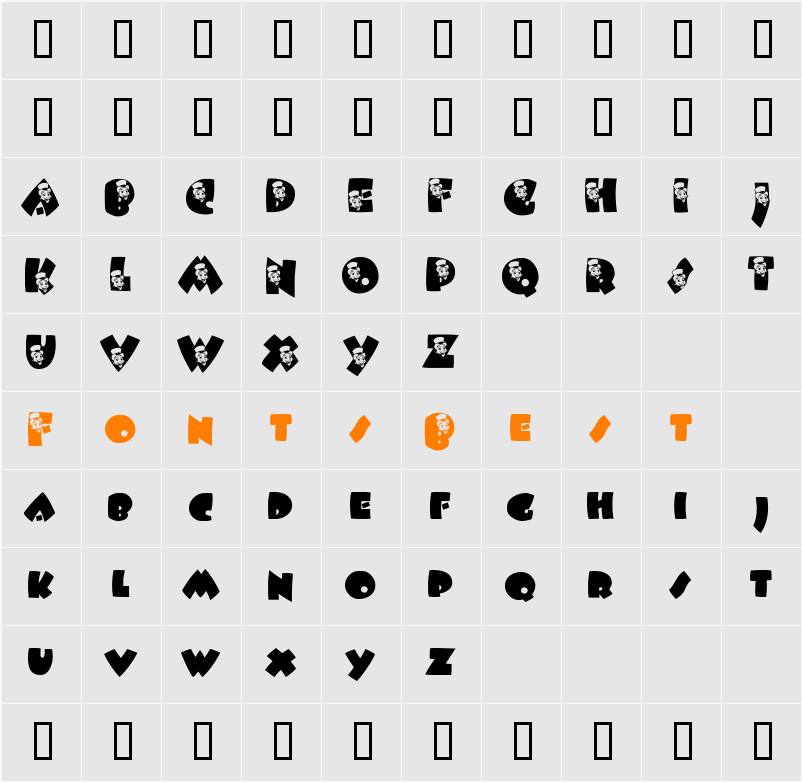 AL Conscience AH Character Map