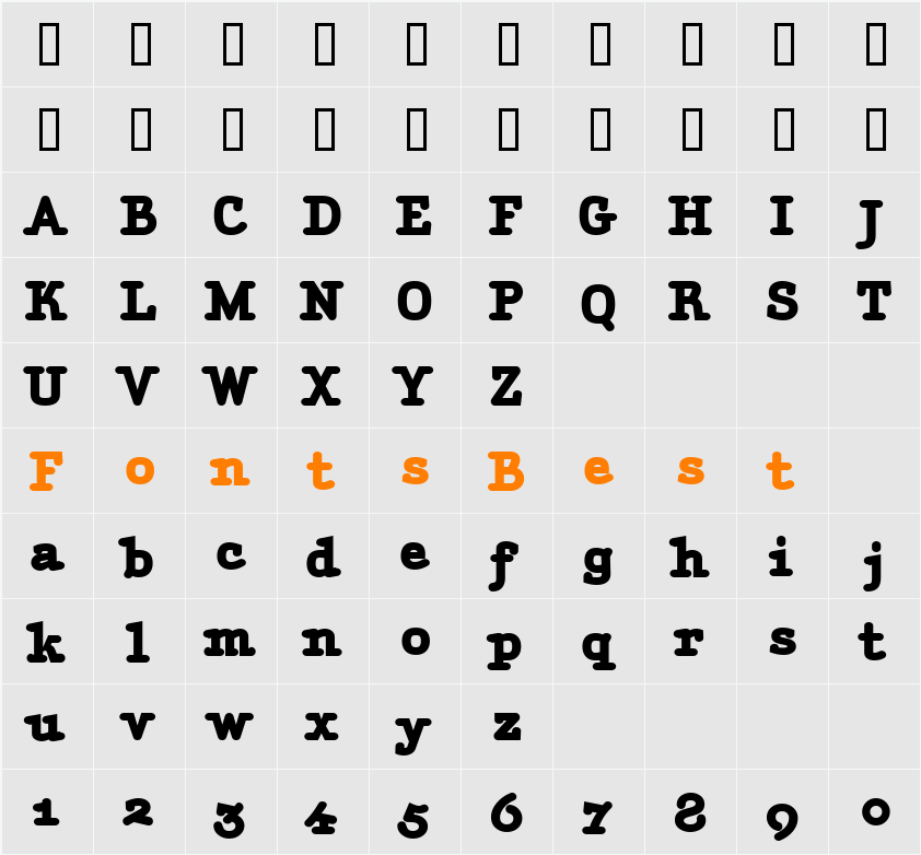 AmintaBlack Character Map