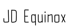 JD Equinox Font Image