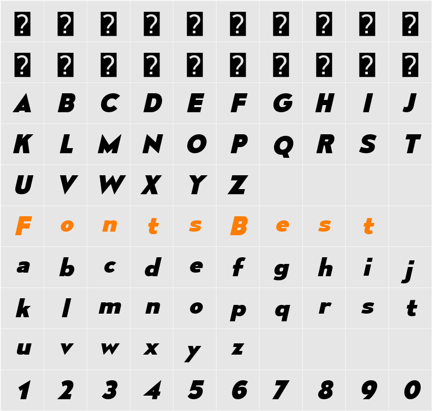 Mesmerize Se Eb Character Map