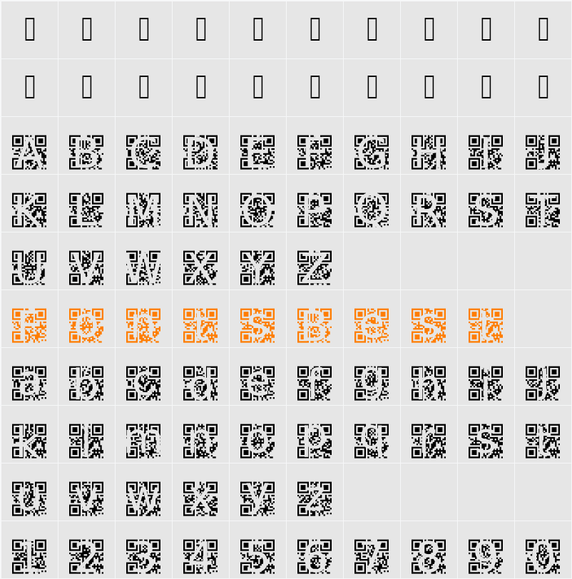 AGLRY Character Map