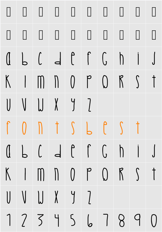 CrystalCastles Character Map