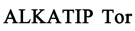 ALKATIP Tor Font Image