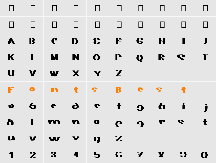 Akasic Character Map