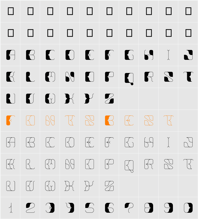 Anitta Character Map