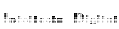 Intellecta Digital Font Image