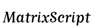 MatrixScript