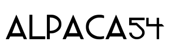 ALPACA54 Font Image