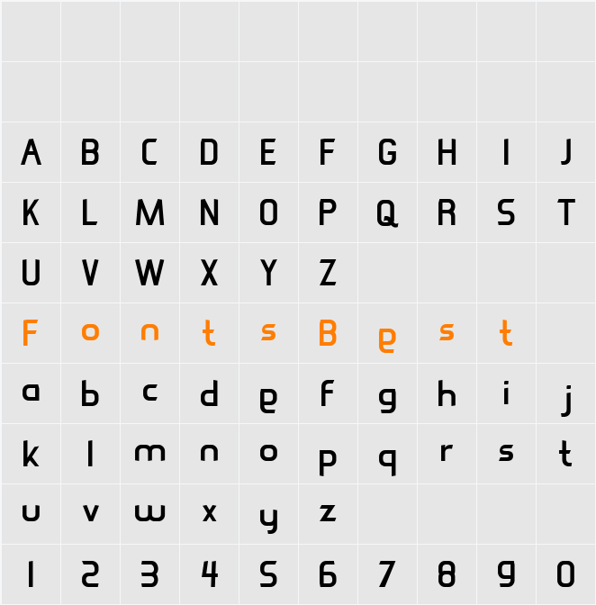 Arabic-R-2013 Character Map