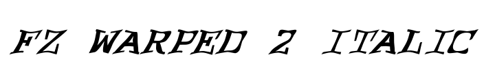 FZ WARPED 2 ITALIC